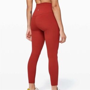 Lululemon Align Leggings in
Cayenne 27”